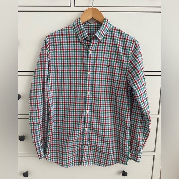 Boys Vineyard Vines Button Down (XL) - Picture 1 of 4